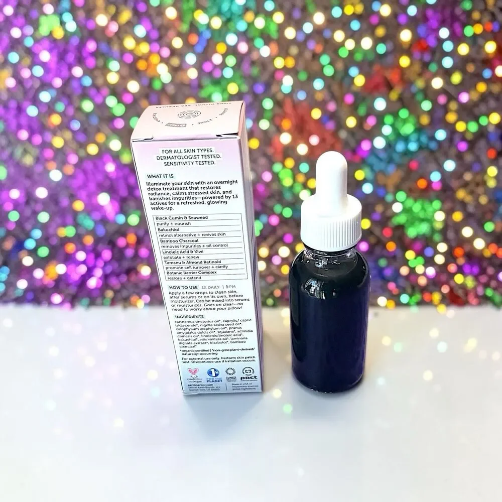 Earth Harbor Obscura Night Repair Concentrate Black Seaweed + Bakuchiol 1 fl oz